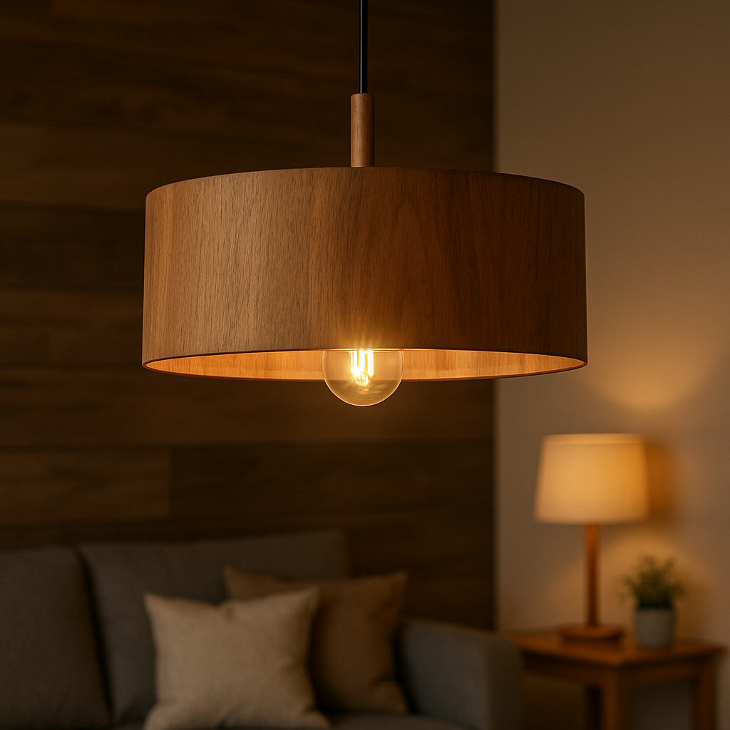 Luminaire Bois