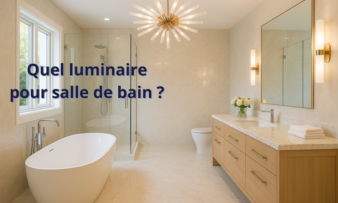 Quel luminaire pour salle de bain ? Le guide complet