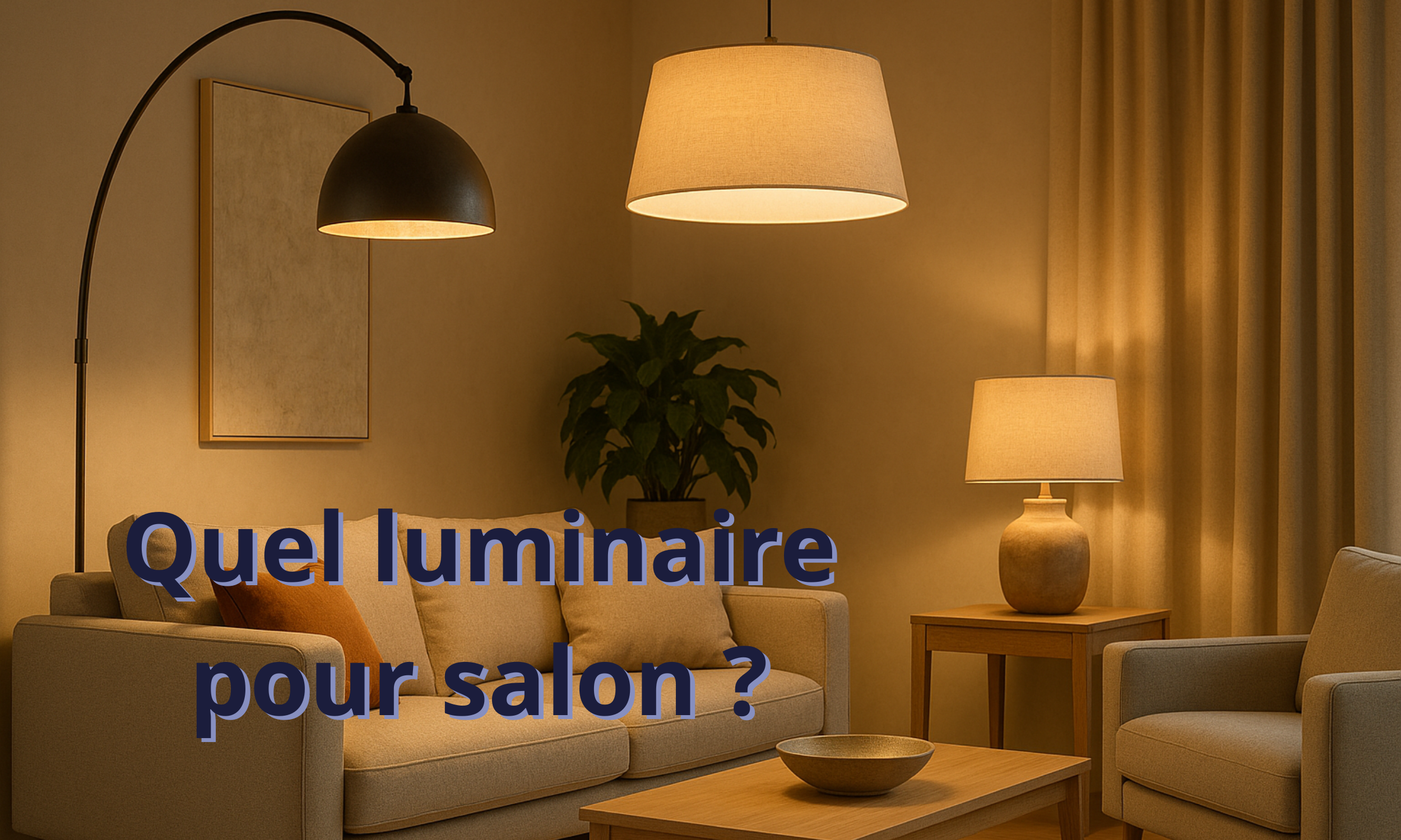 Quel luminaire pour salon ?