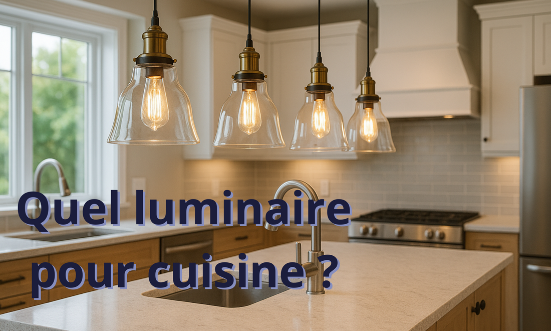 Quel luminaire pour cuisine ?