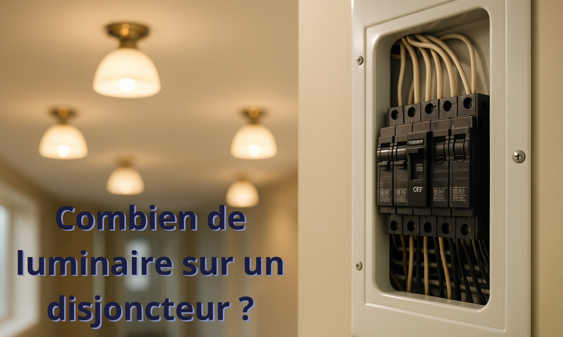 Combien de luminaires sur un disjoncteur ?