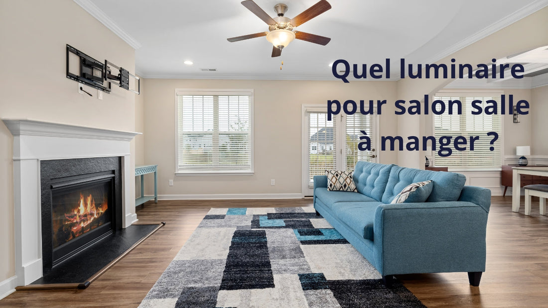 quel luminaire pour salon salle à manger