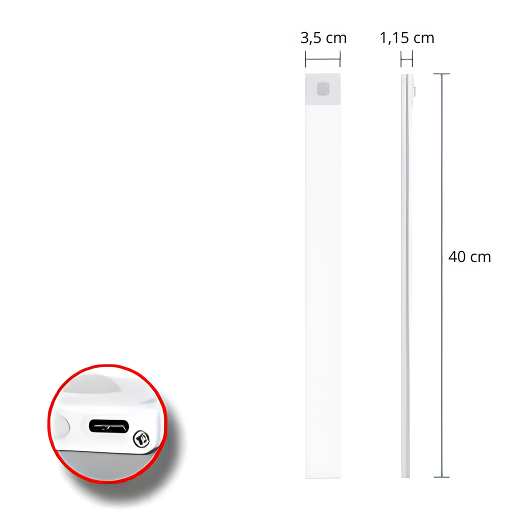 Réglette LED À Détecteur