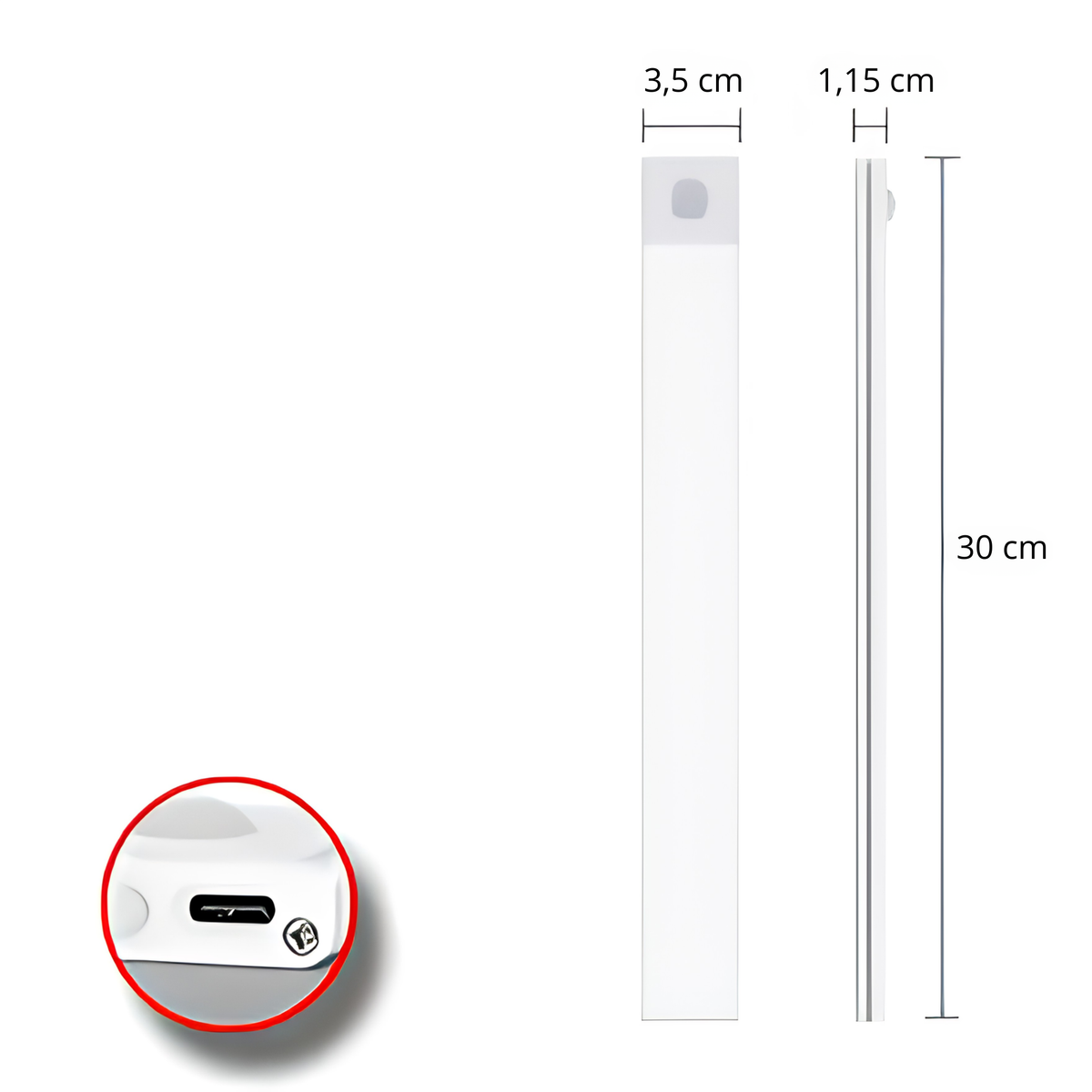 Réglette LED À Détecteur