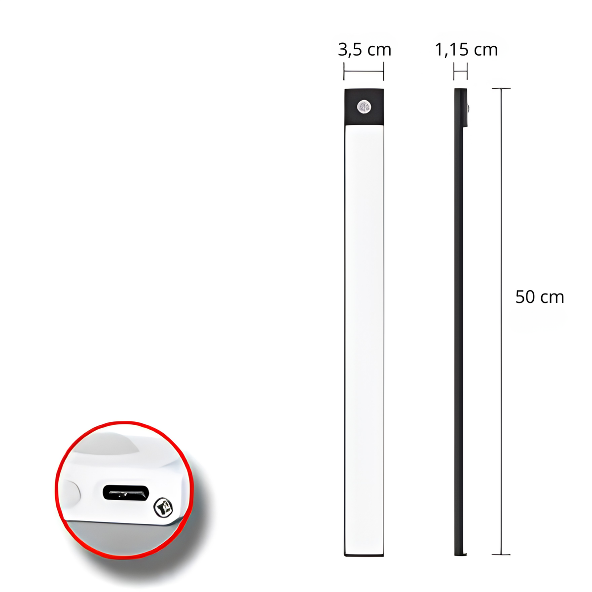 Réglette LED À Détecteur