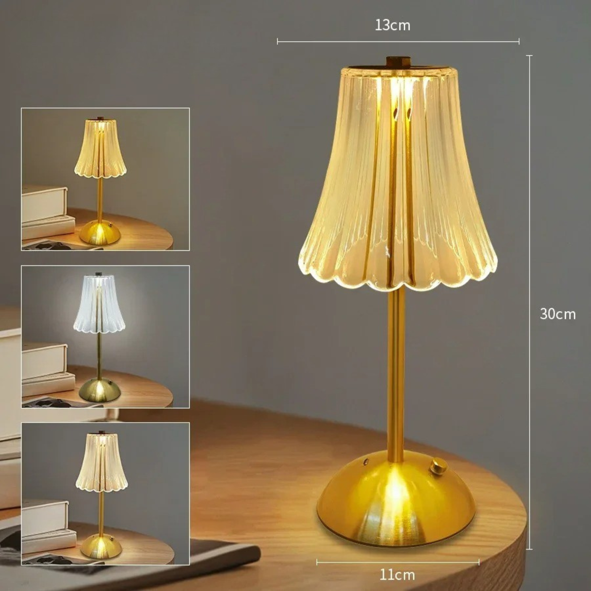 Lampe Sans Fil Cristal