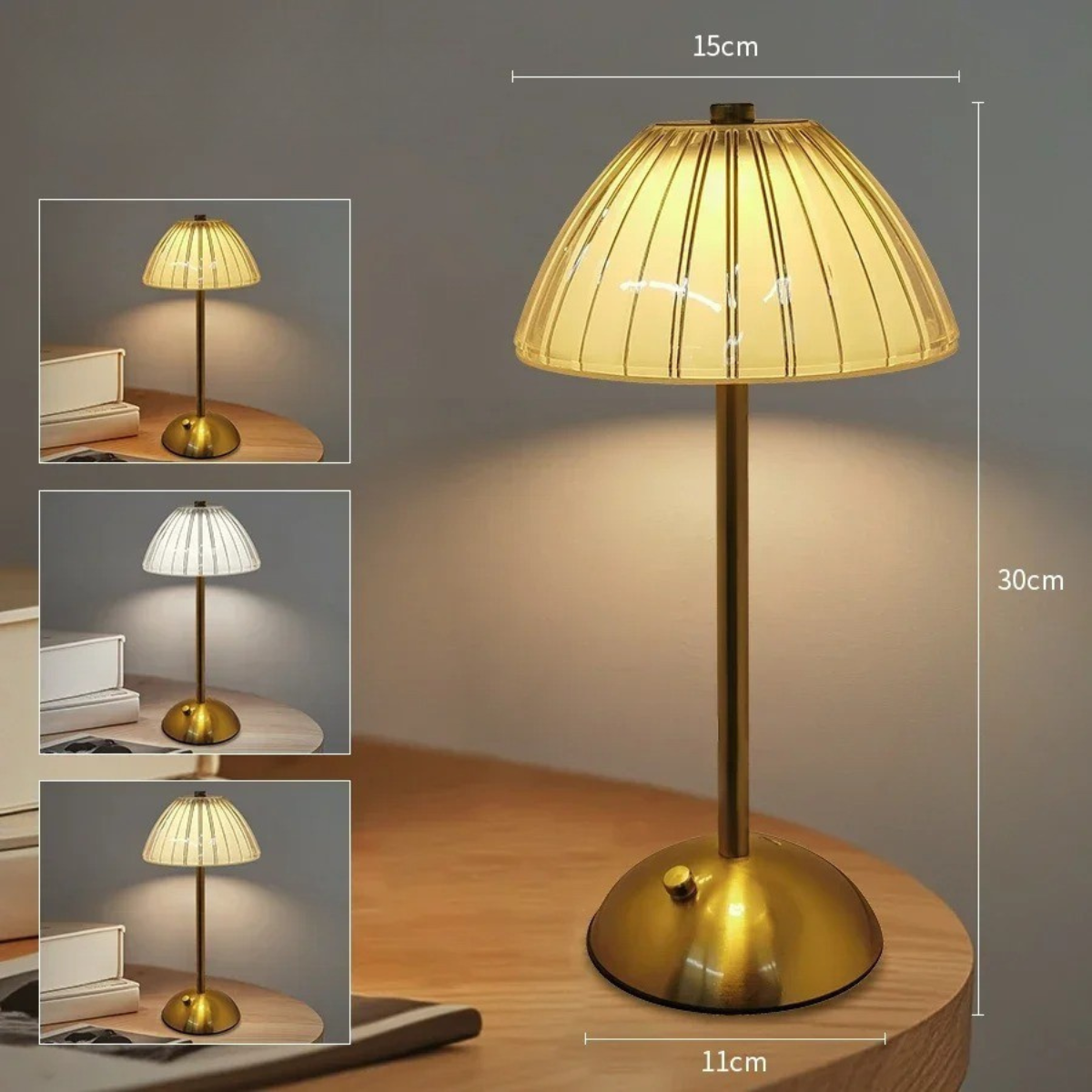 Lampe Sans Fil Cristal
