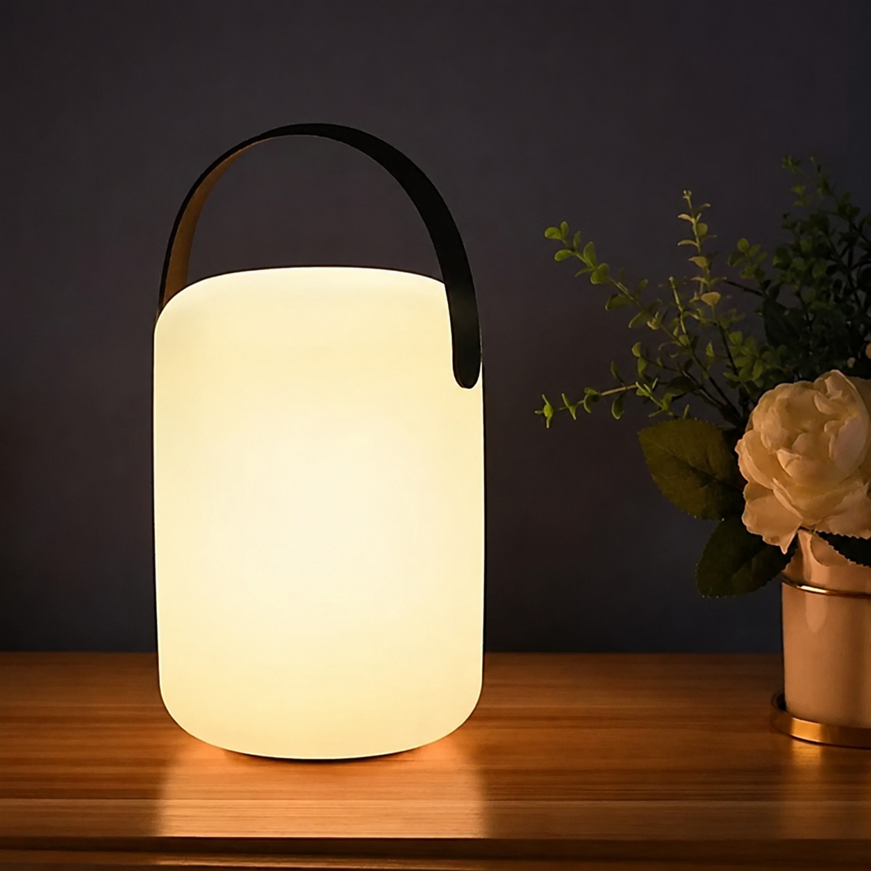 Lampe De Table LED - Cylindre