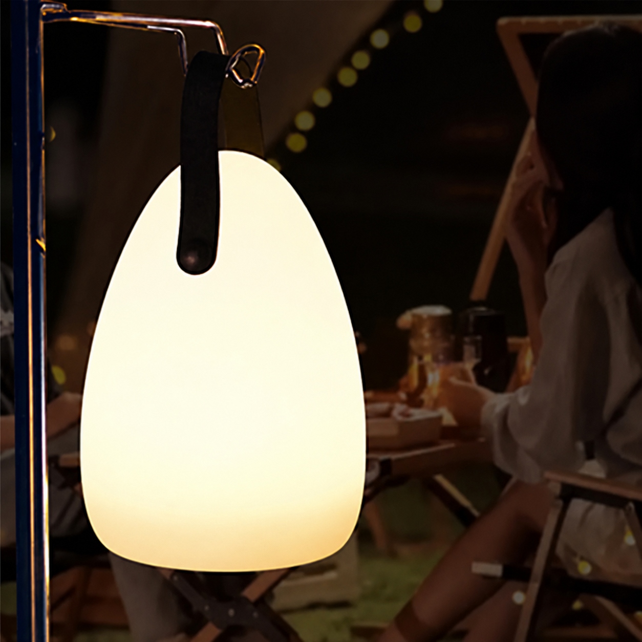 Lampe De Table LED - Cône Arrondi