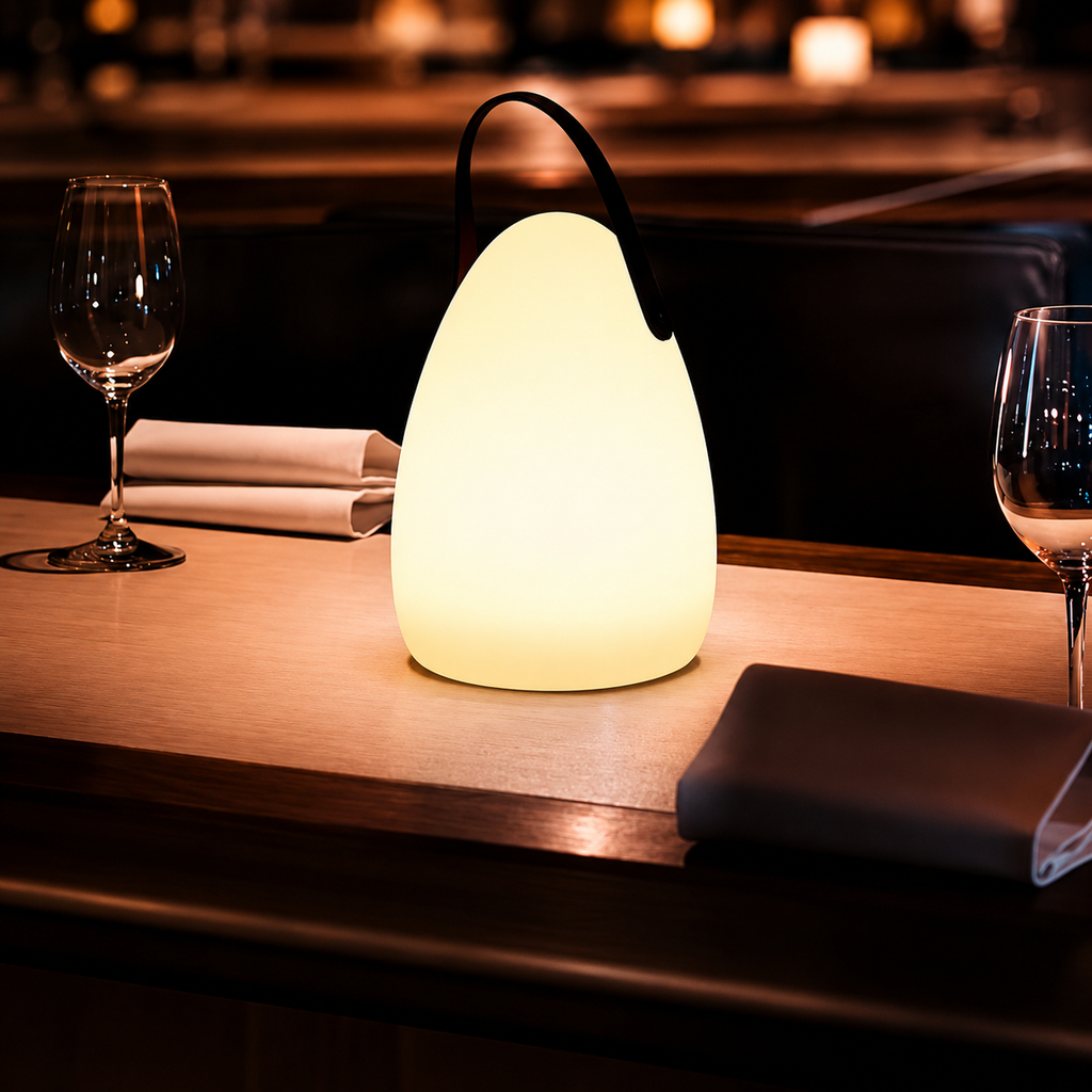 Lampe De Table LED - Cône Arrondi