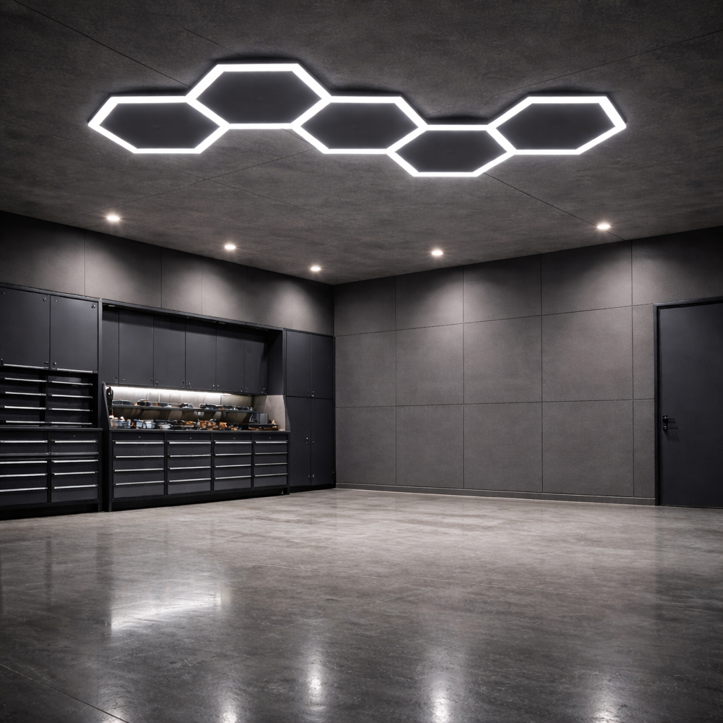 Luminaire LED héxagonal - HX5d