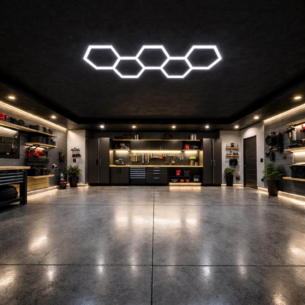 Luminaire LED héxagonal - HX5c