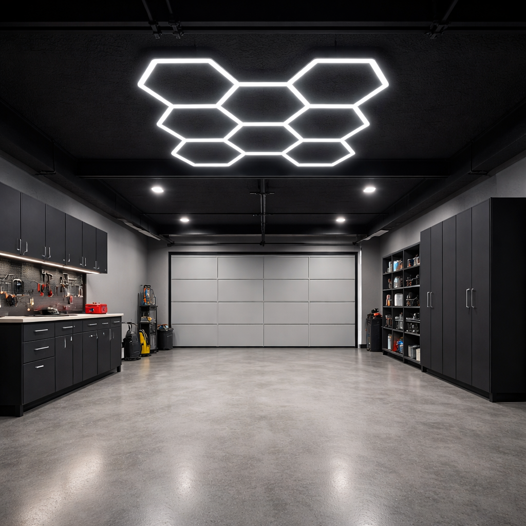 Luminaire LED héxagonal - HX8b