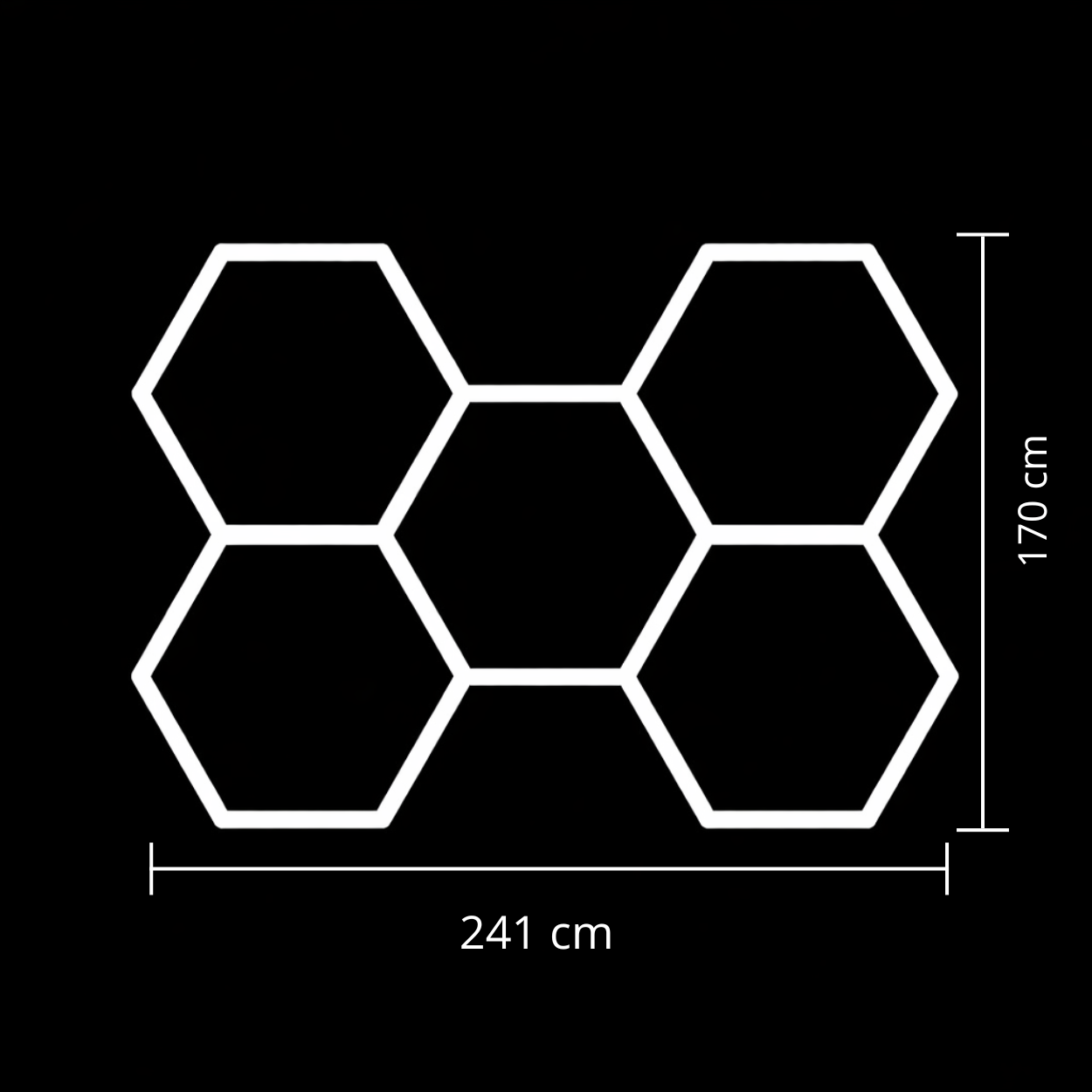 Luminaire LED héxagonal - HX5