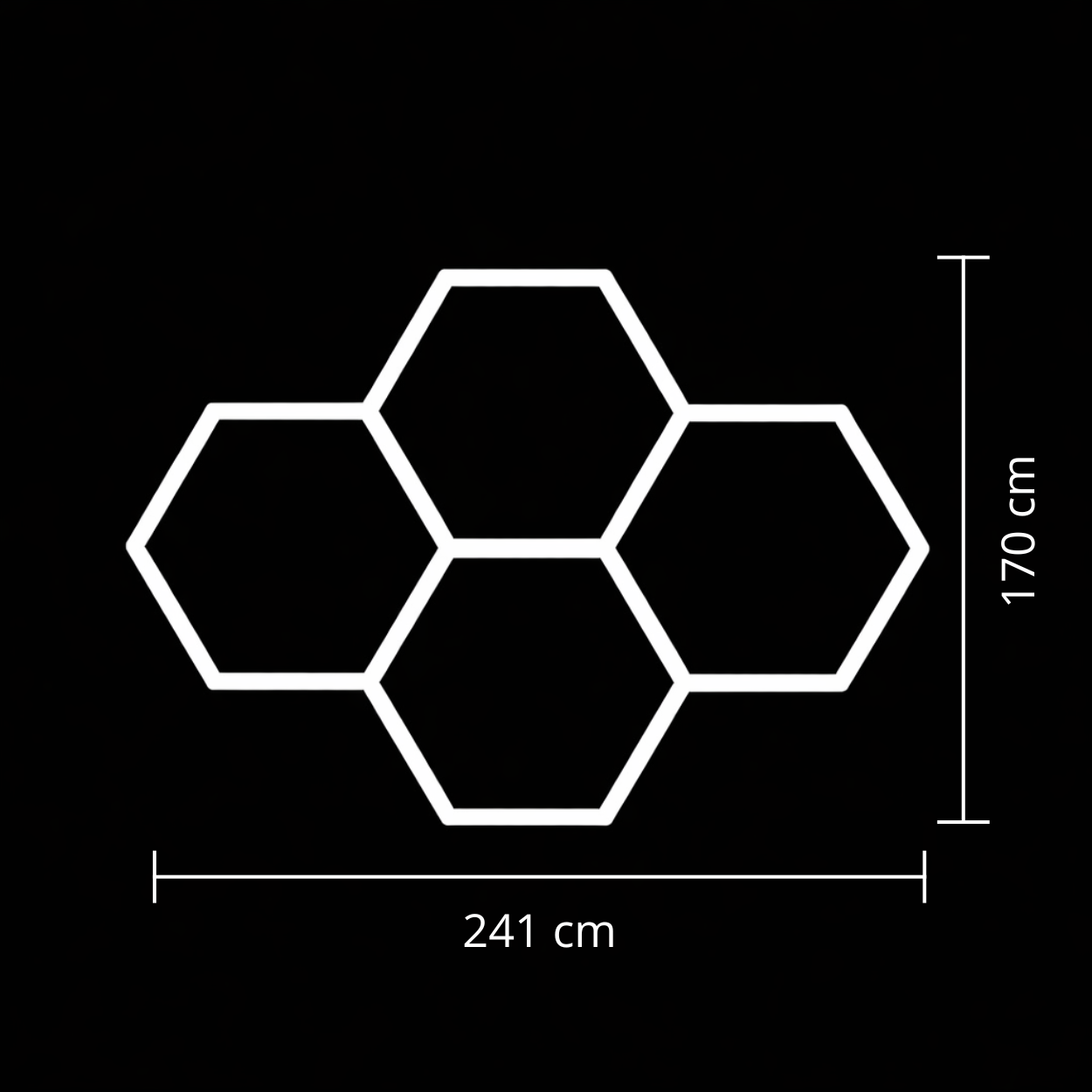 Luminaire LED héxagonal - HX4