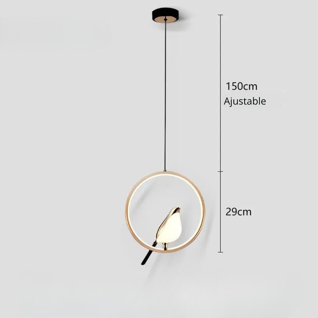 Bird Pendant Light - Oval