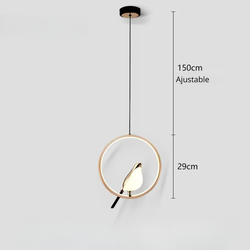 Bird Pendant Light - Oval