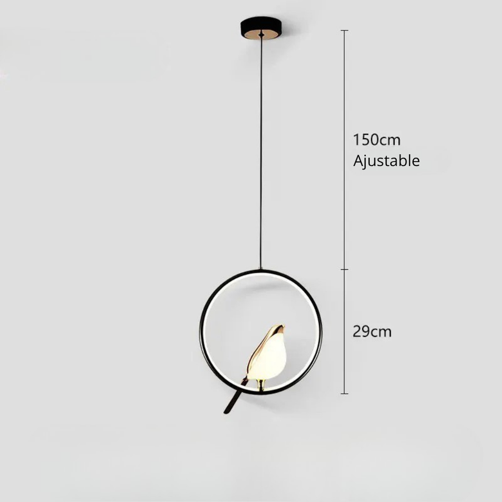 Bird Pendant Light - Oval