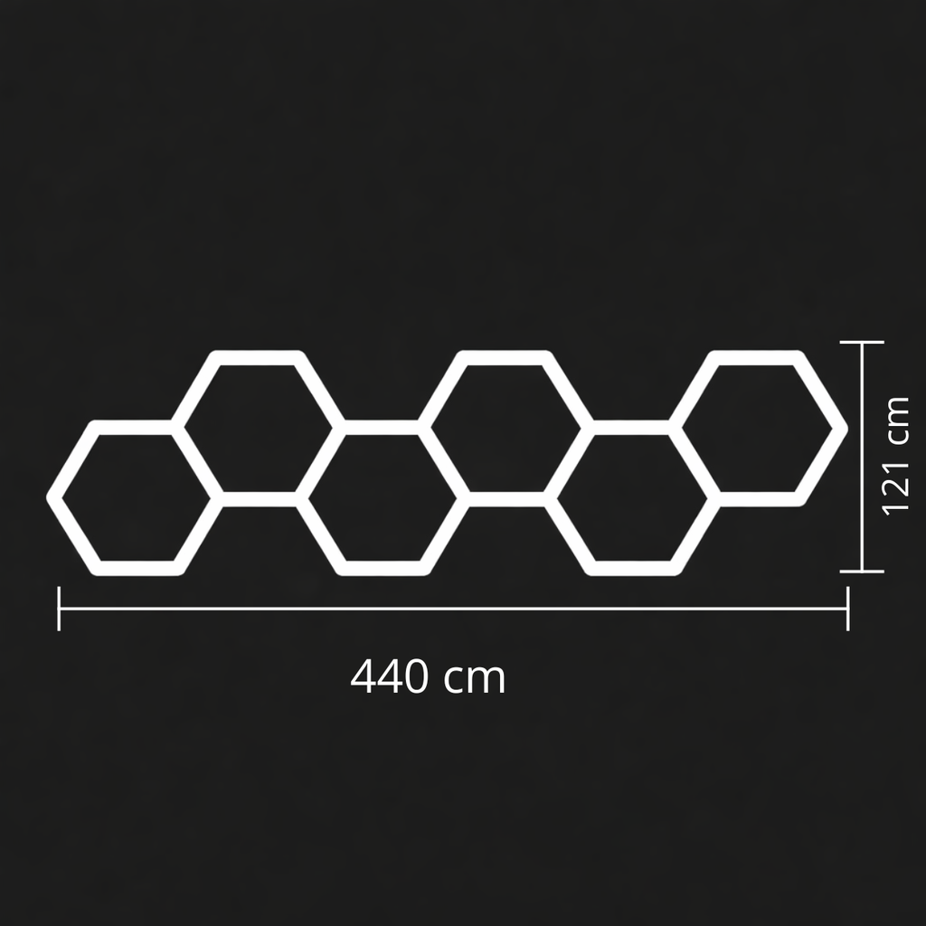 Luminaire LED héxagonal - HX6