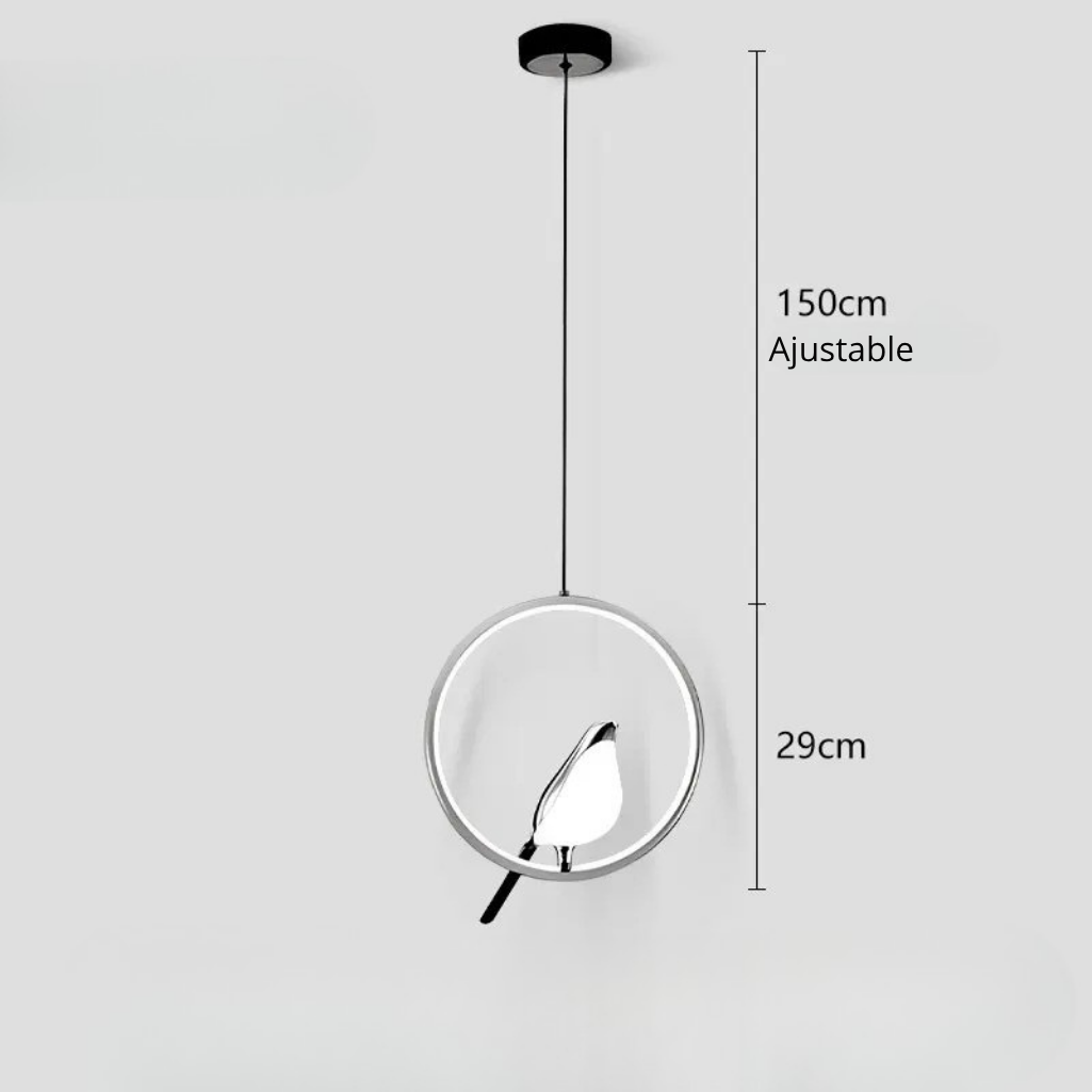 Bird Pendant Light - Oval