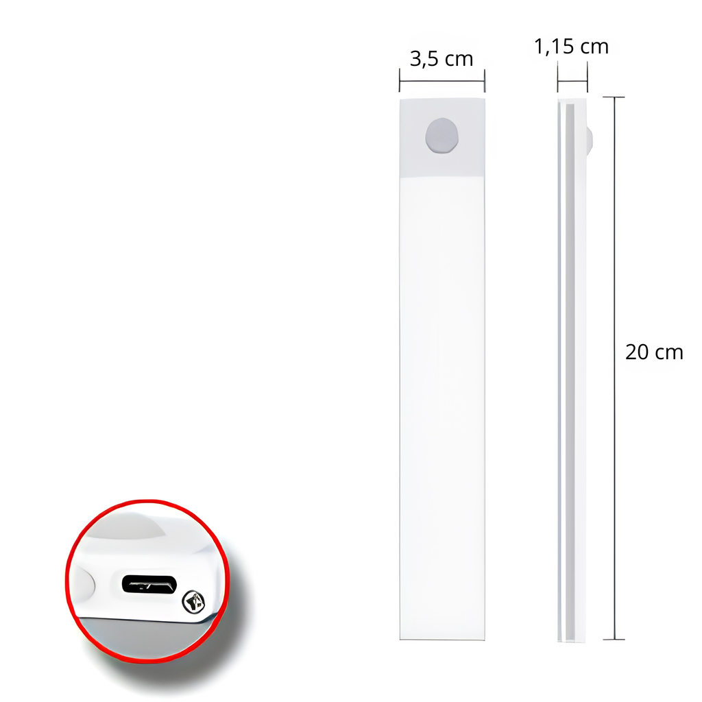 Réglette LED À Détecteur