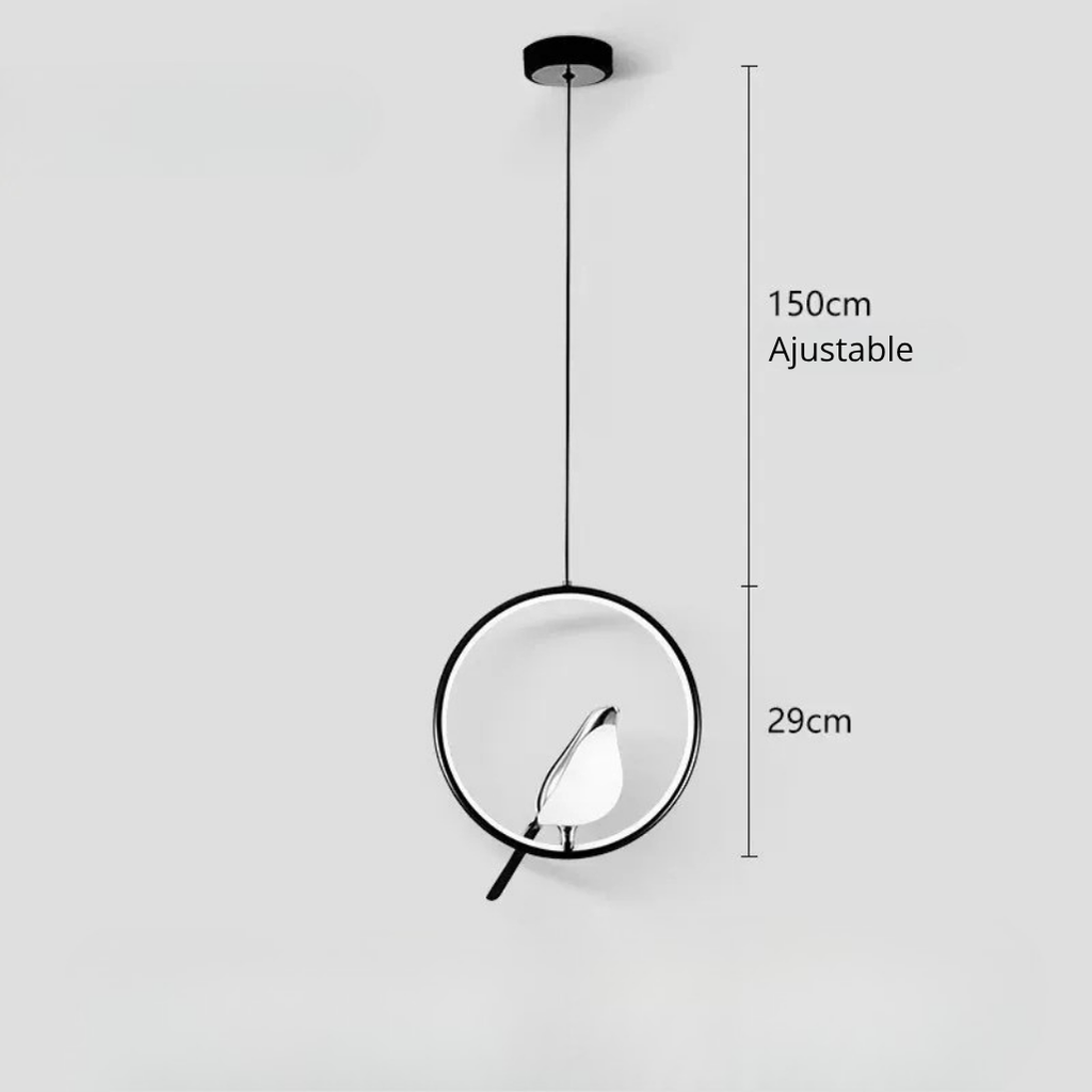 Bird Pendant Light - Oval