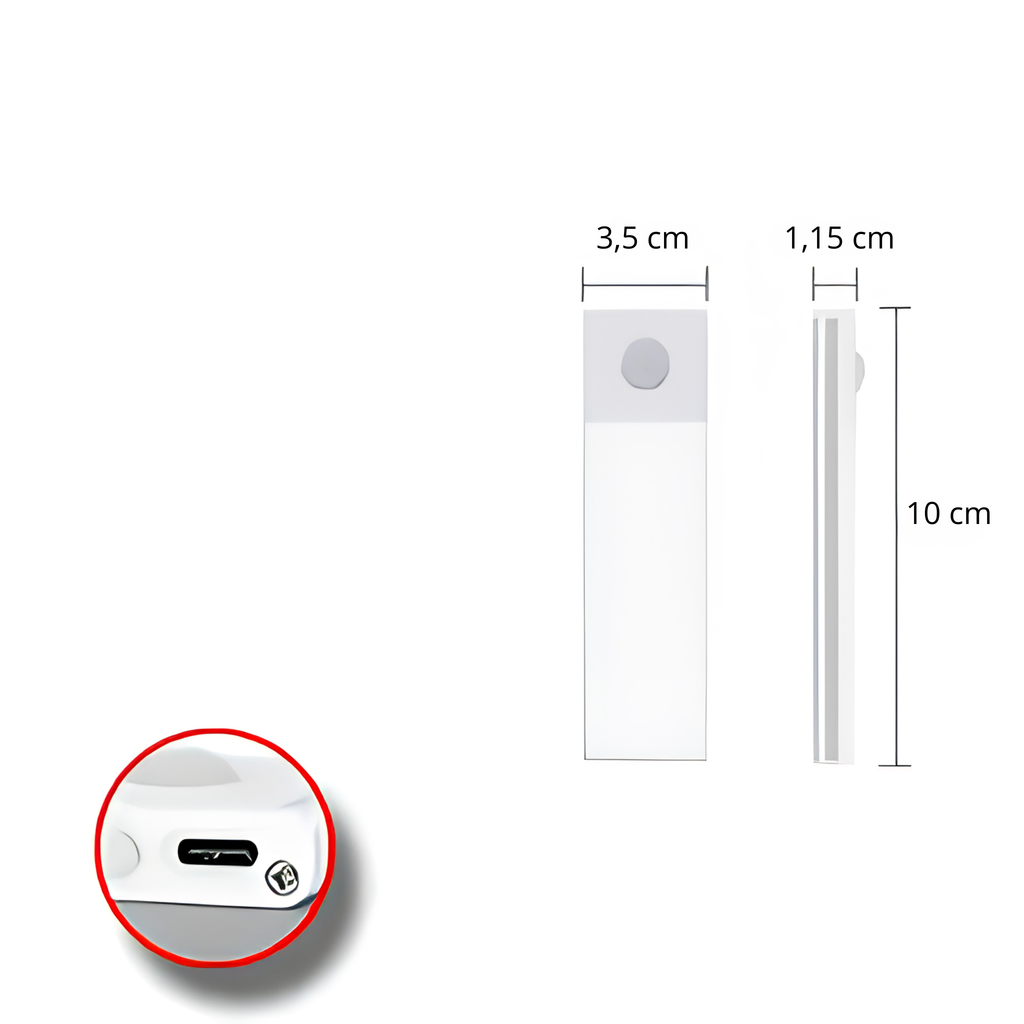 Réglette LED À Détecteur