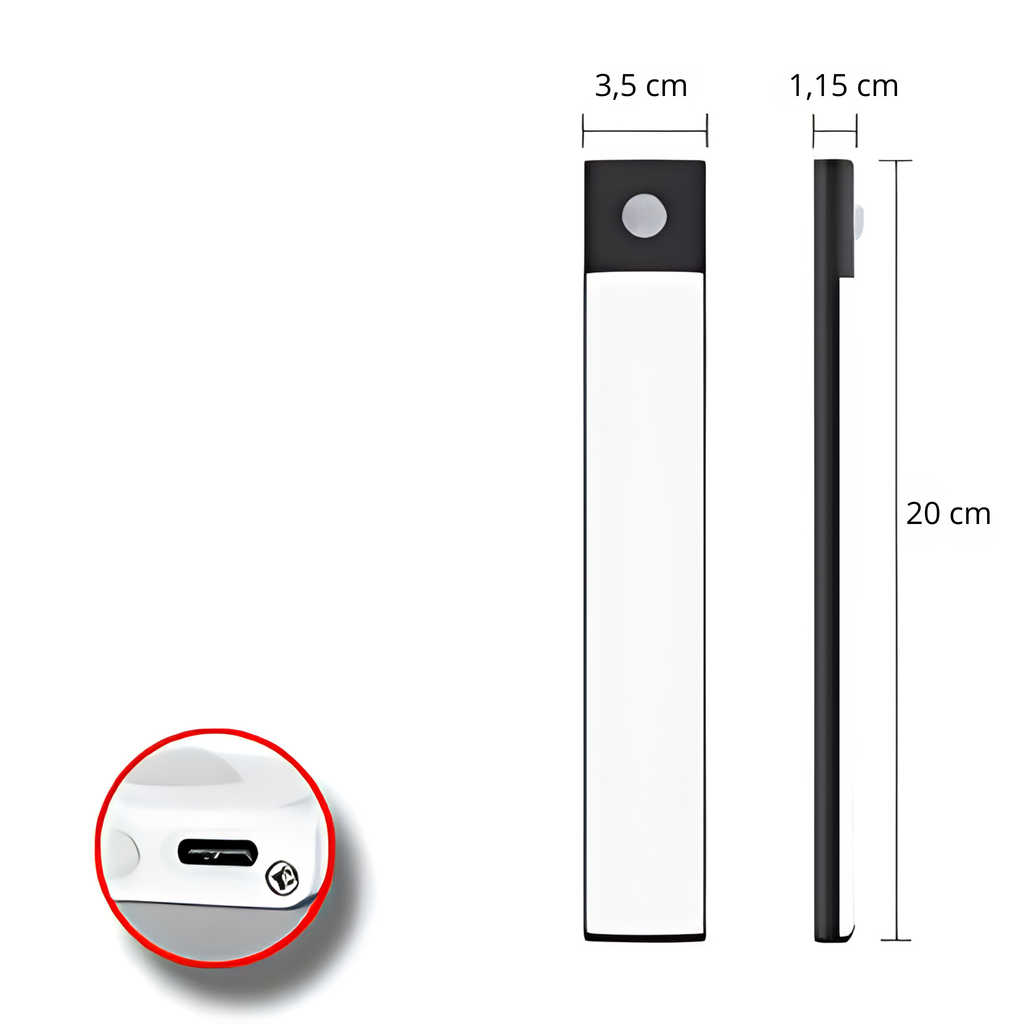 Réglette LED À Détecteur