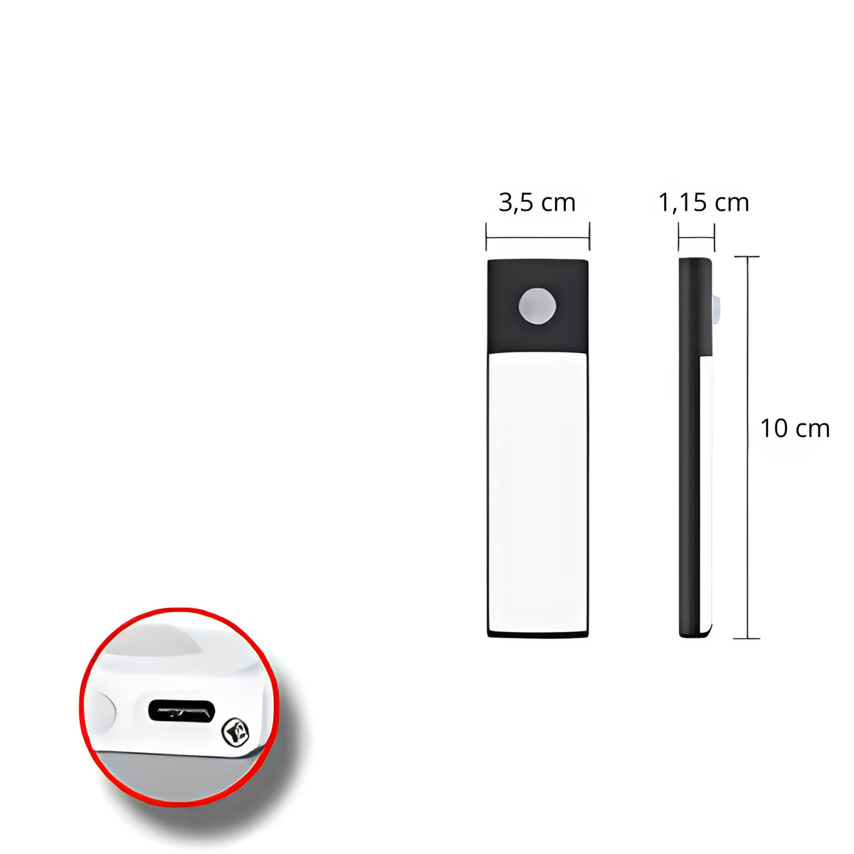 Réglette LED À Détecteur
