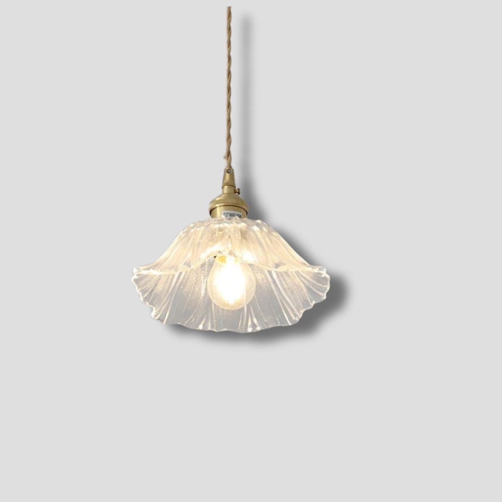 Flower Pendant Light - Closed Hanging