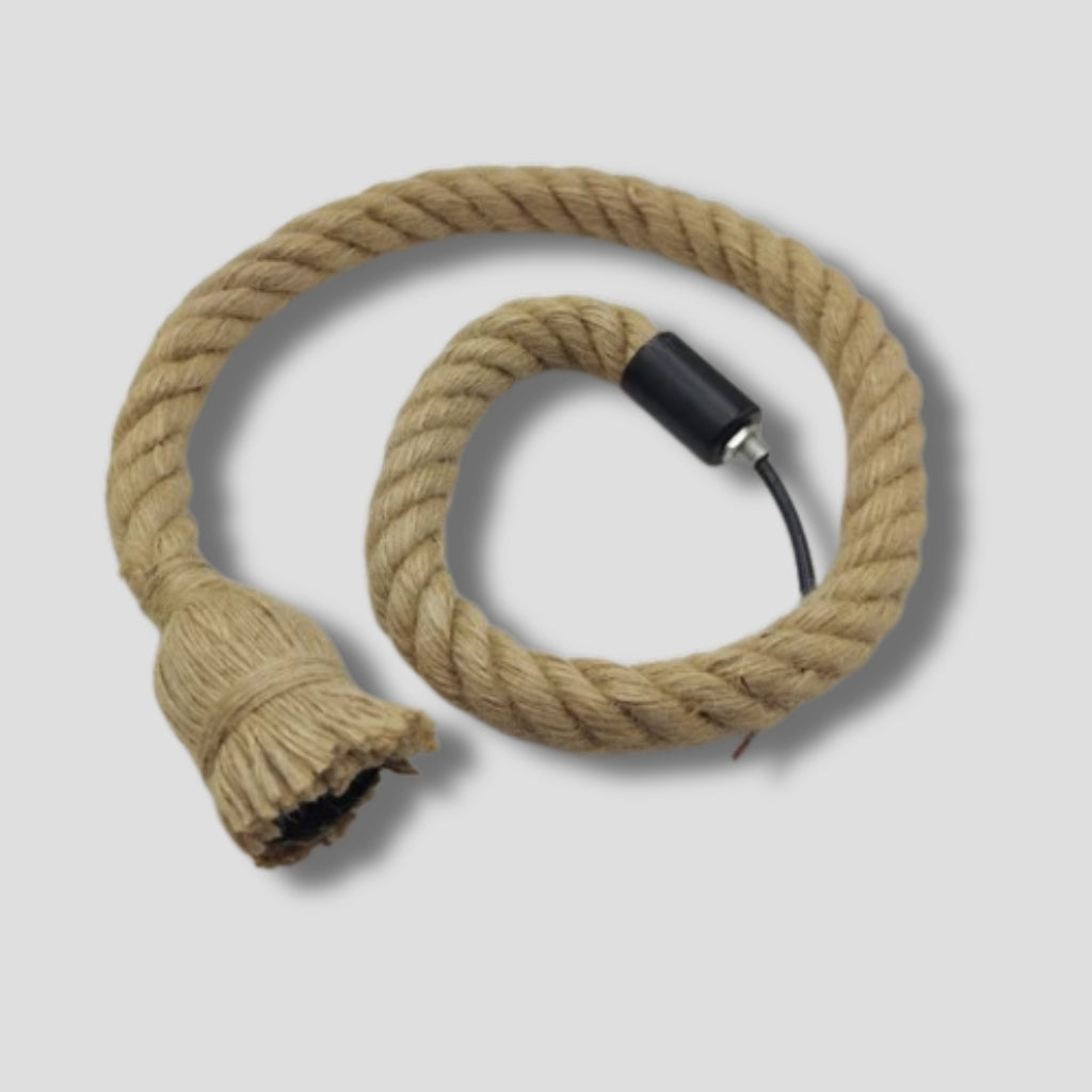Rope Pendant Light - 4m