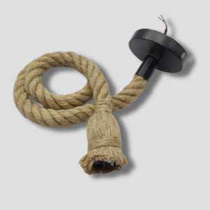 Rope Pendant Light - 4m