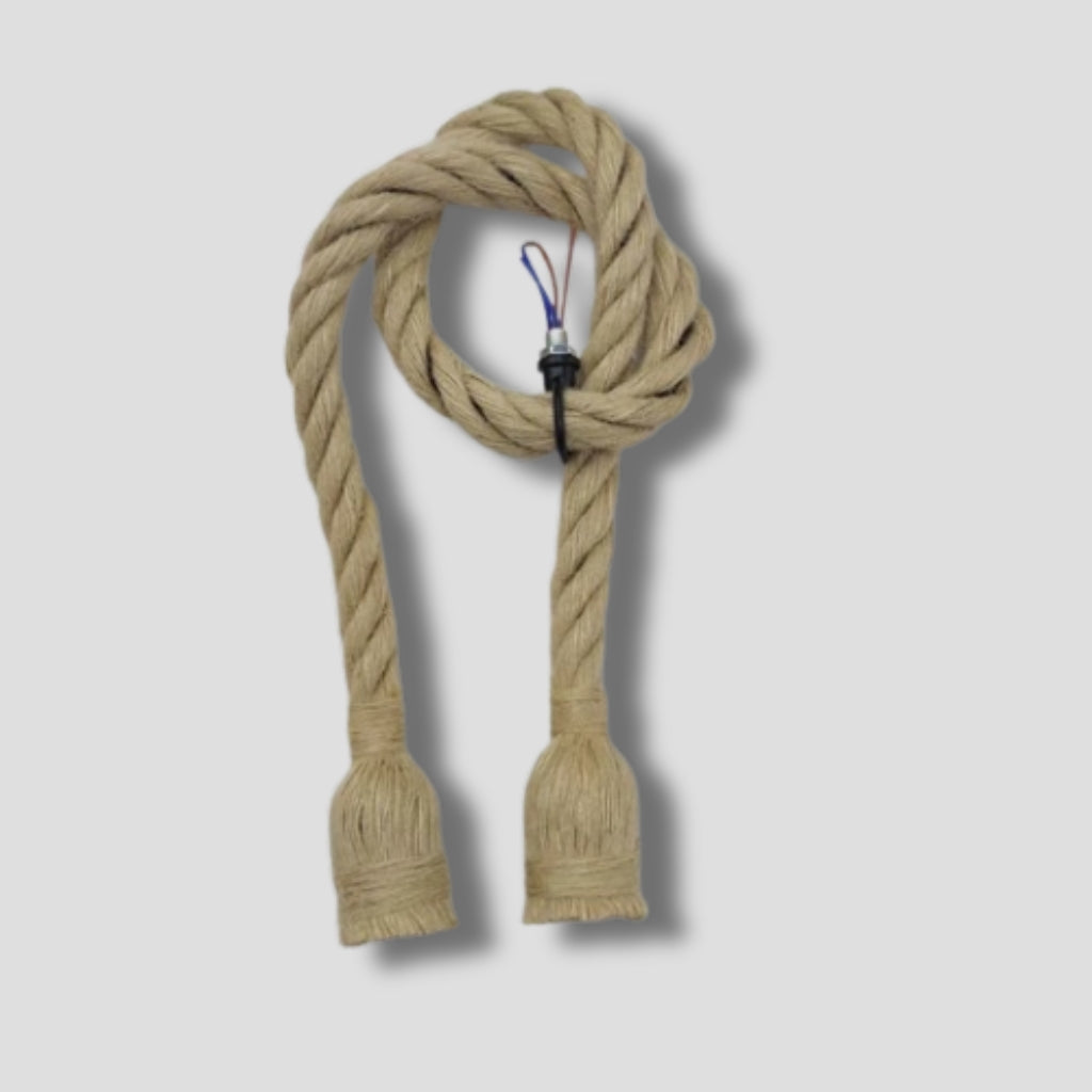 Rope Pendant Light - 4m