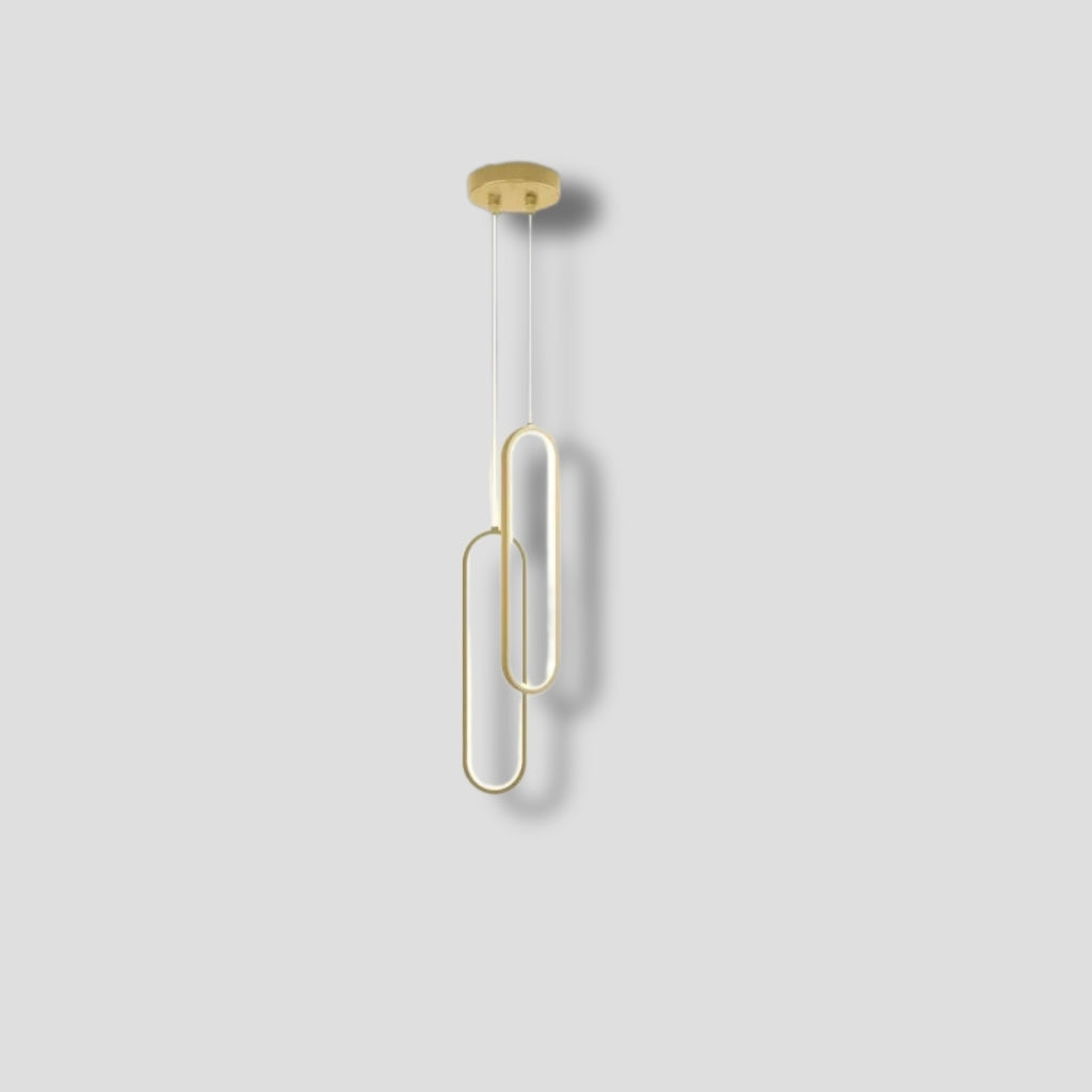 Long Oval Pendant Light - x2