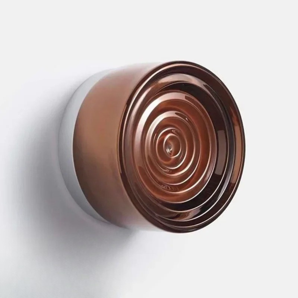 Colored Glass Wall Sconce Light Fixture - Ripple