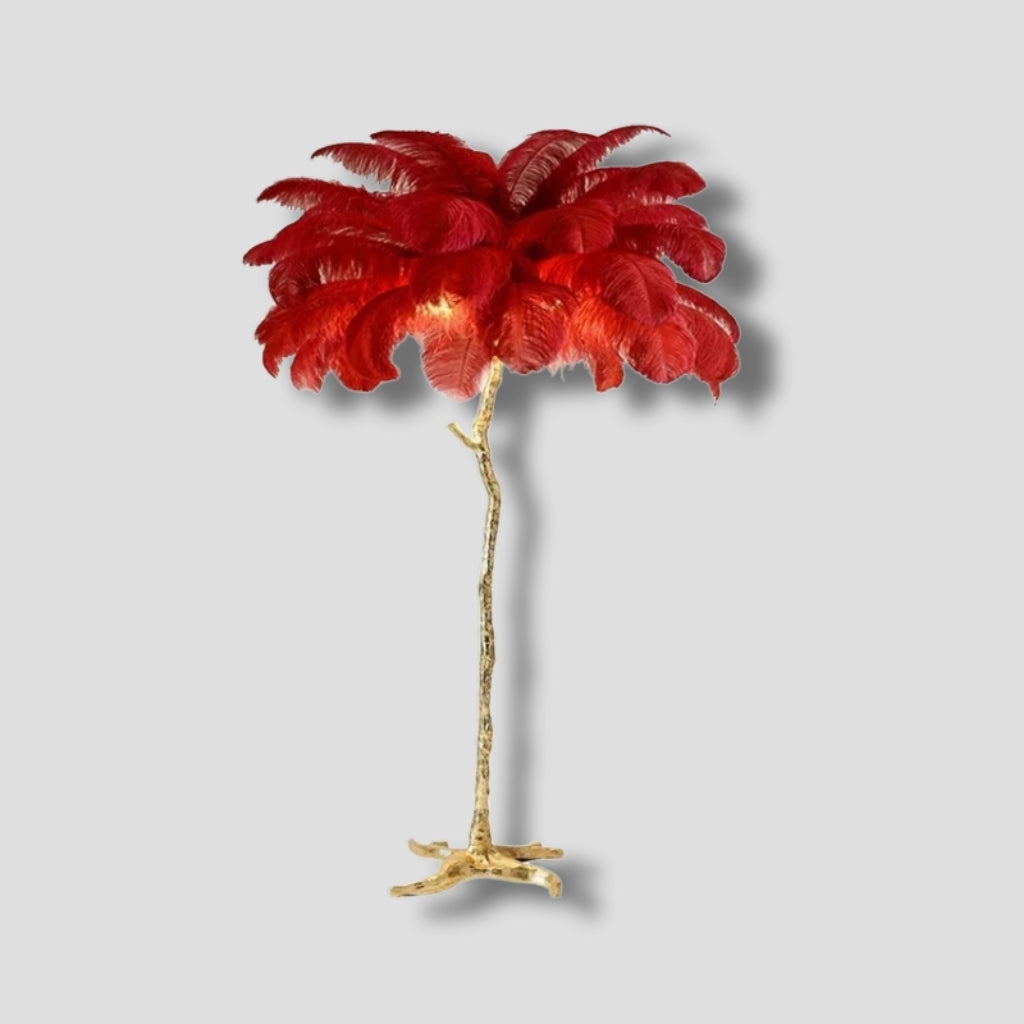 Luminaire Sur Pied - Arbre De Plumes