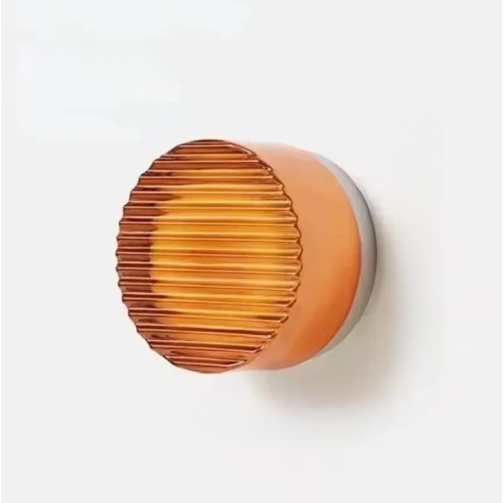 Luminaire Applique Murale Verre Couleures - Rayé