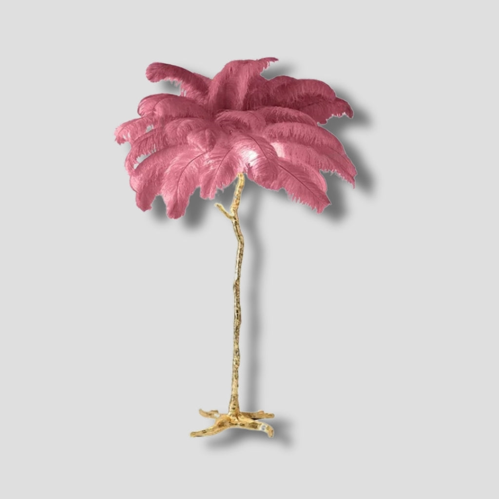 Luminaire Sur Pied - Arbre De Plumes