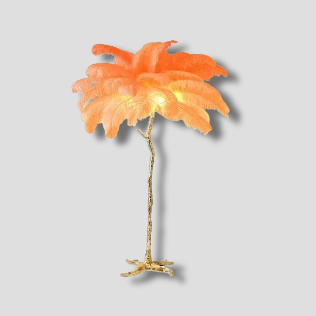 Luminaire Sur Pied - Arbre De Plumes