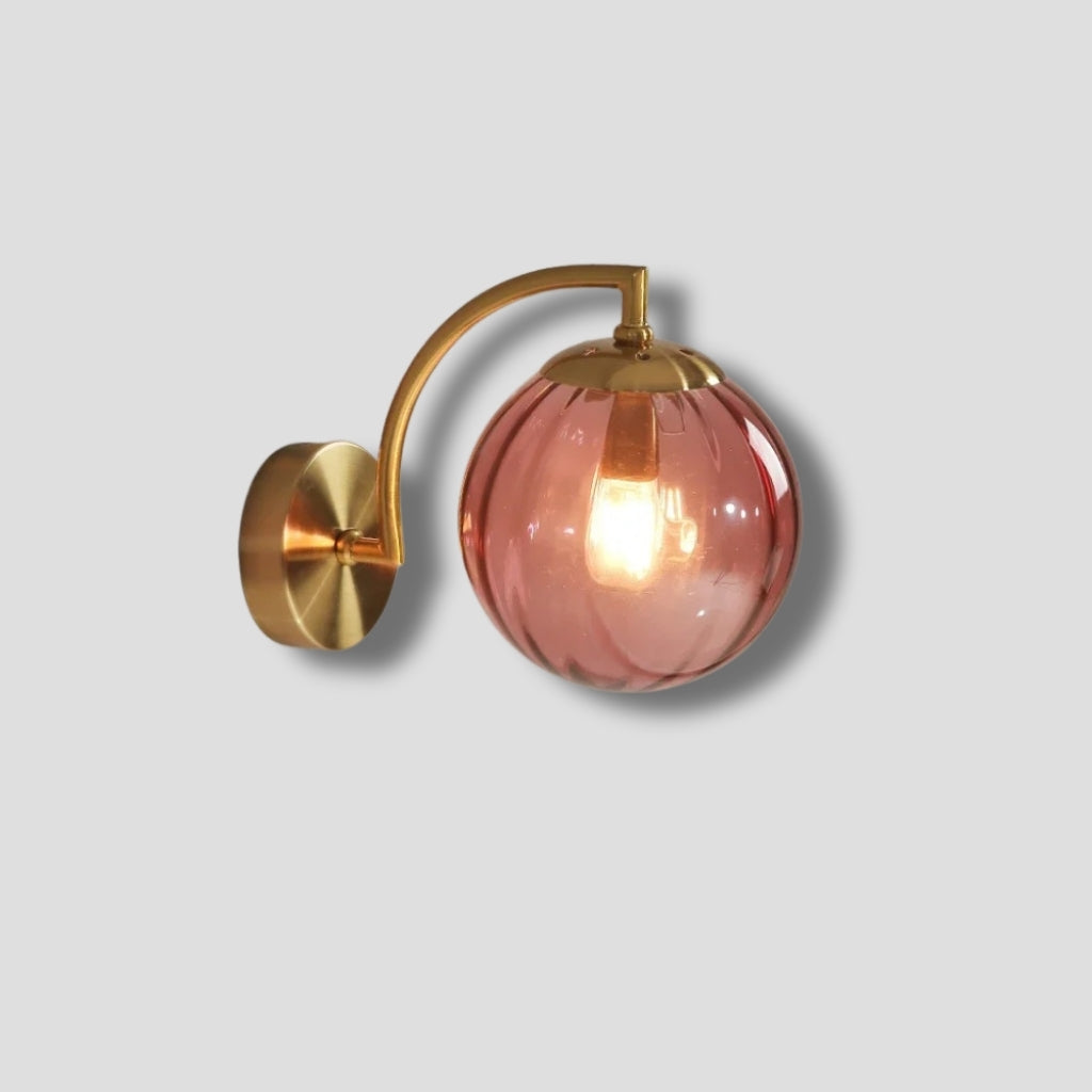 Glass Ball Light Fixture