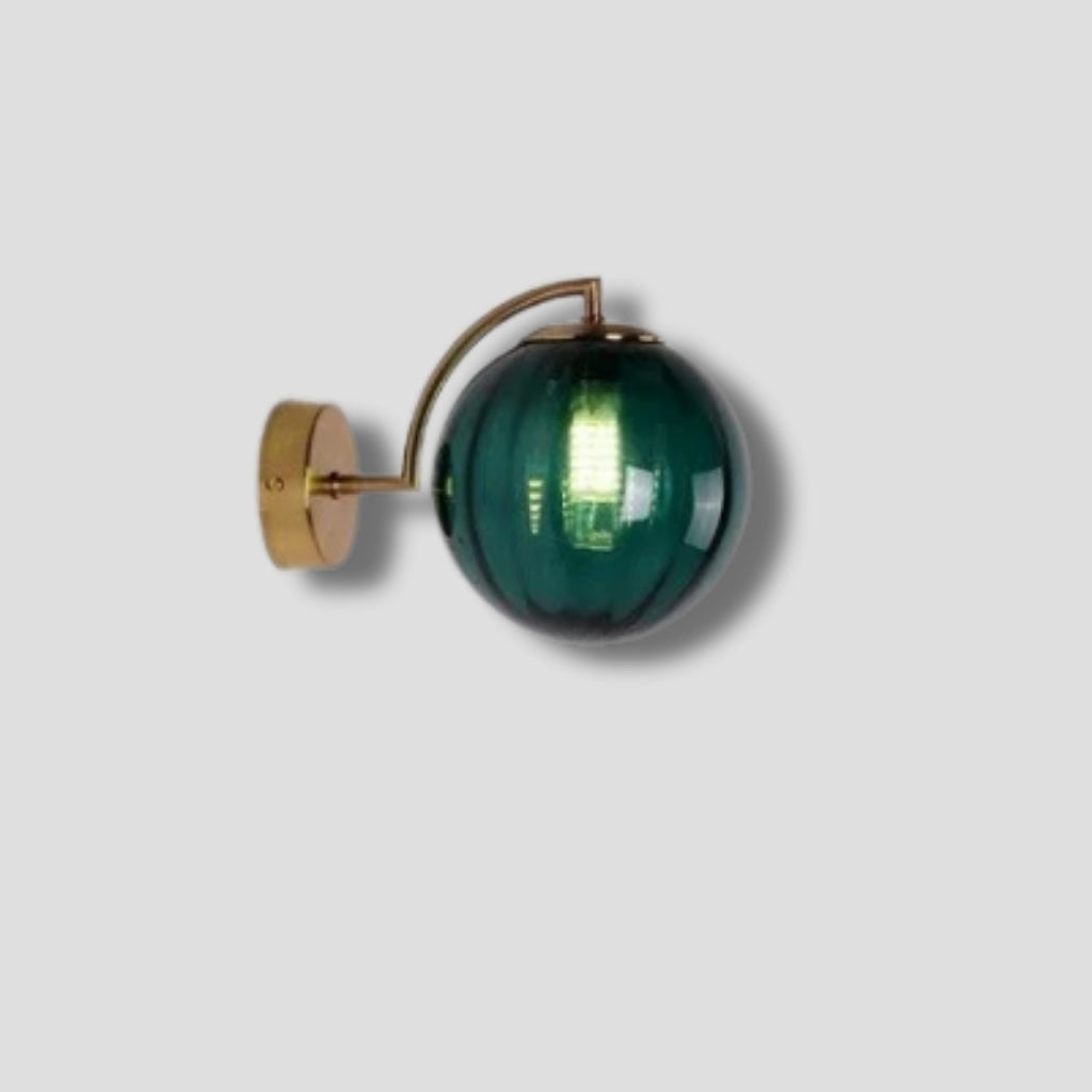 Glass Ball Light Fixture
