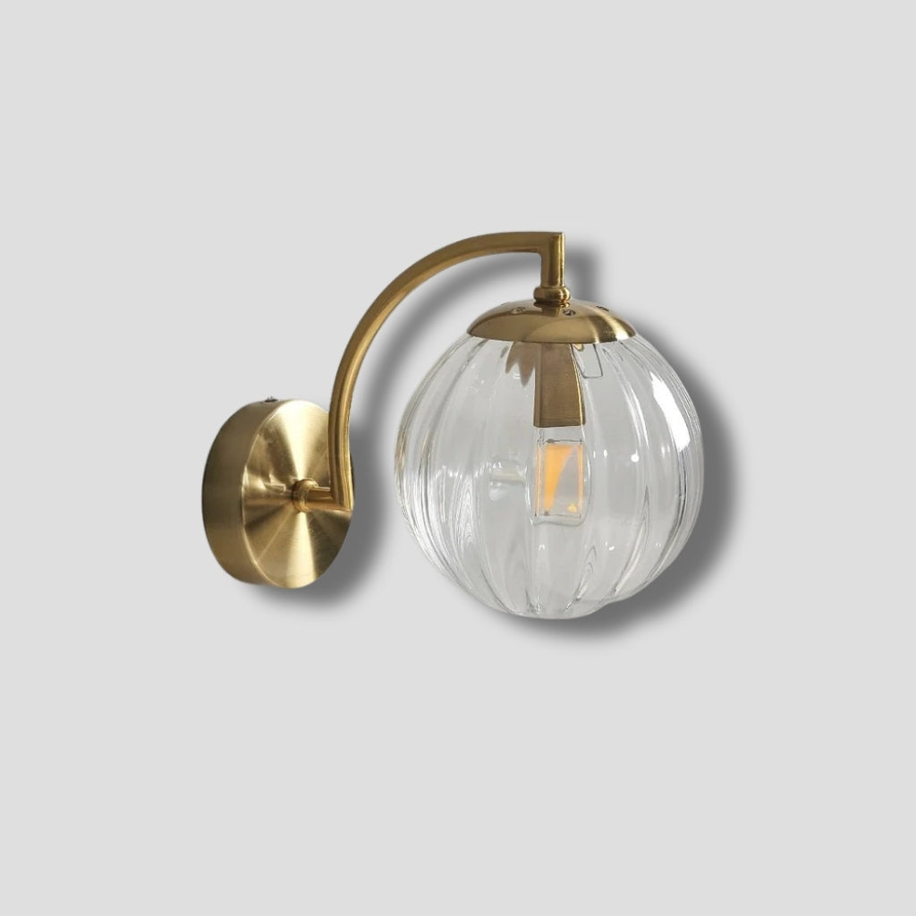 Glass Ball Light Fixture