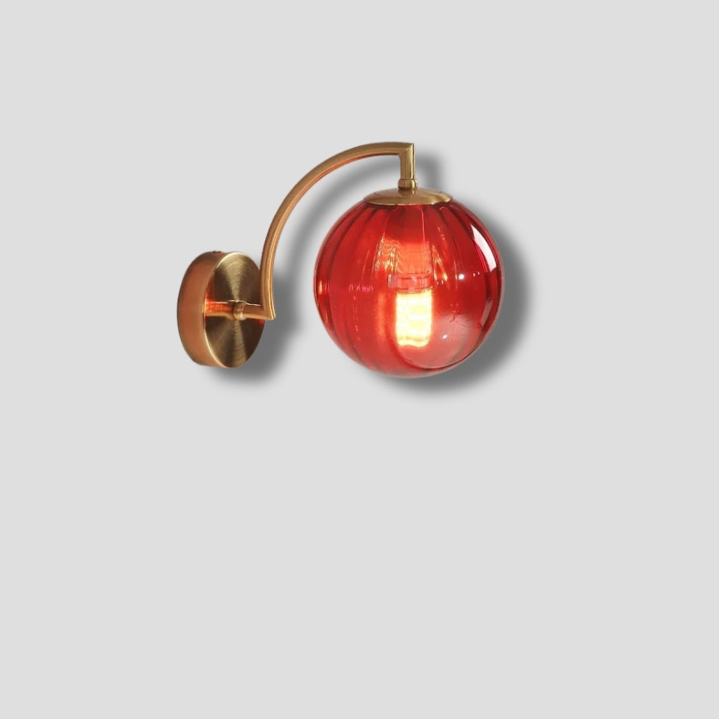 Glass Ball Light Fixture