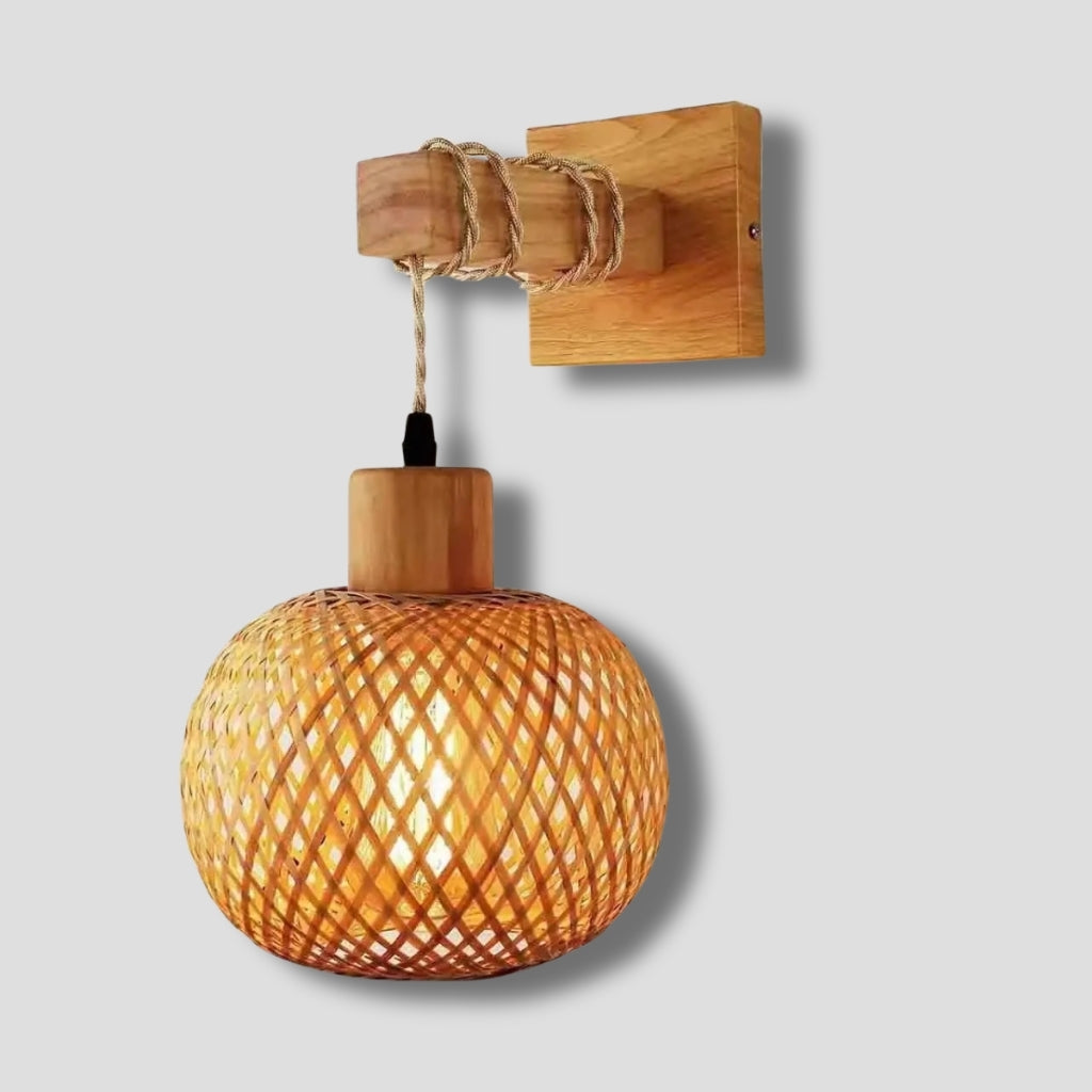 Luminaire Suspension En Bambou