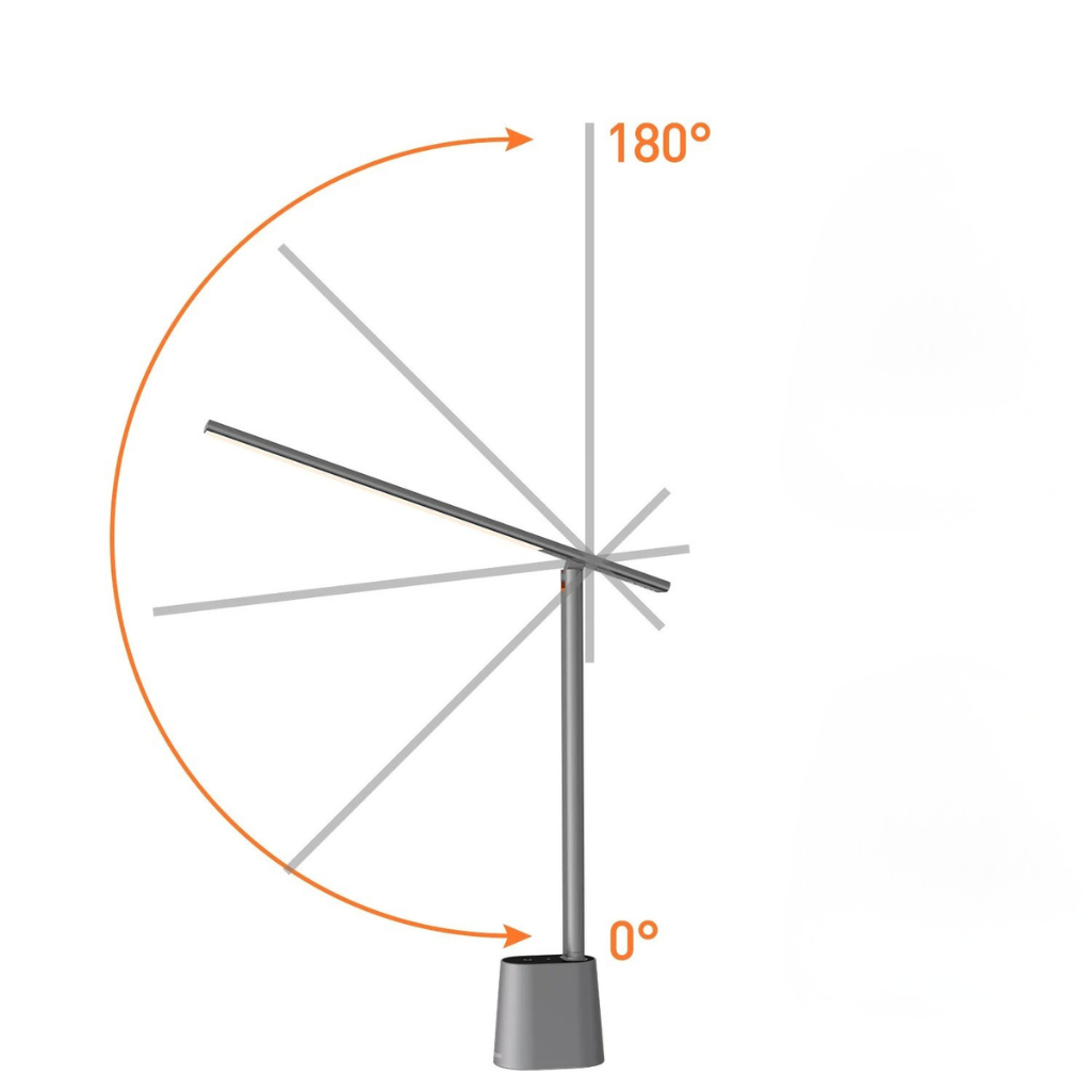 Lampe De Bureau Pliable - Gris