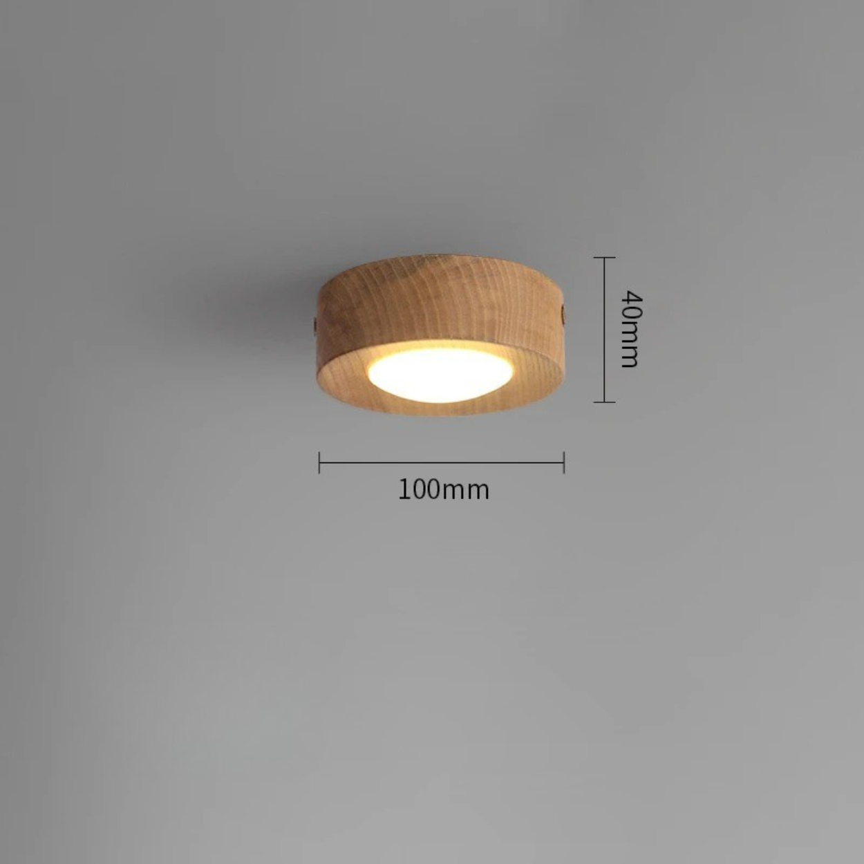 Plafonnier En Bois - Clair