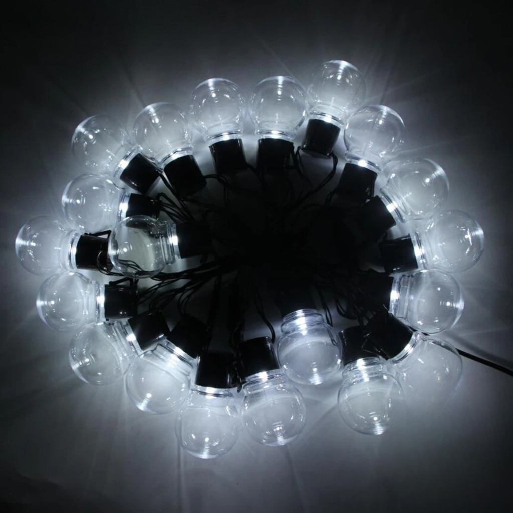 Guirlande Solaire Ampoule Globe