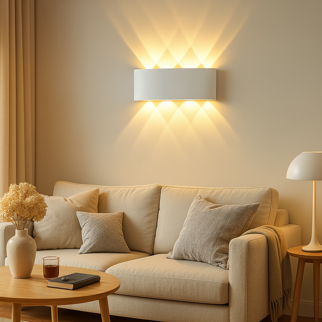 Luminaire Mural Rond - Blanc