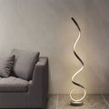 Luminaire Design Sur Pied - Noir