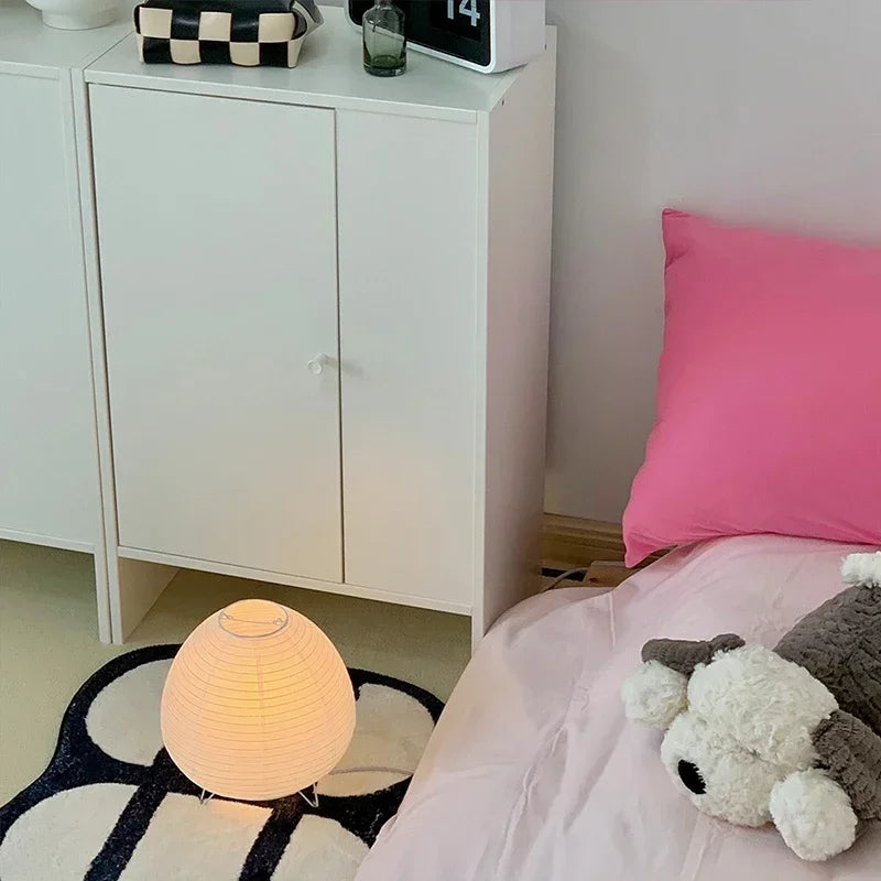Lampe De Chevet En Papier